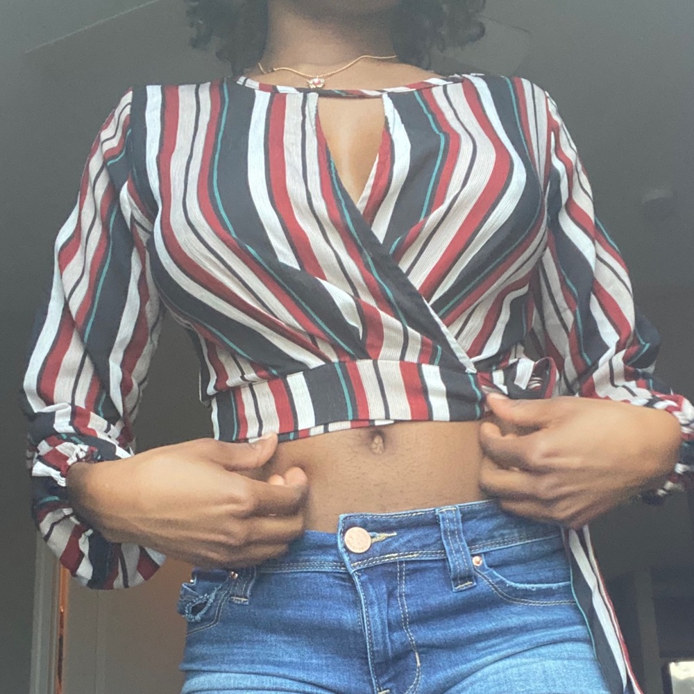 Windsor Twist and Shout Stripped Top
